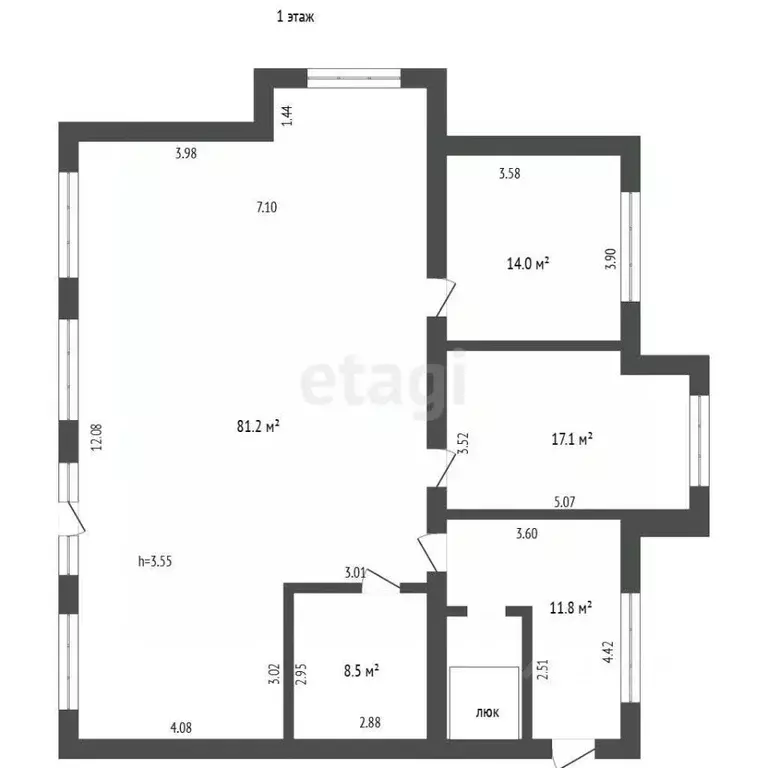 Дом в Москва д. Елизарово, 104 (309 м) - Фото 2