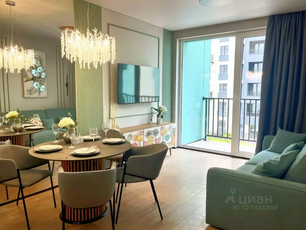 3-к кв. Краснодарский край, Сочи Пластунская ул., 123Ак1 (60.0 м) - Фото 1