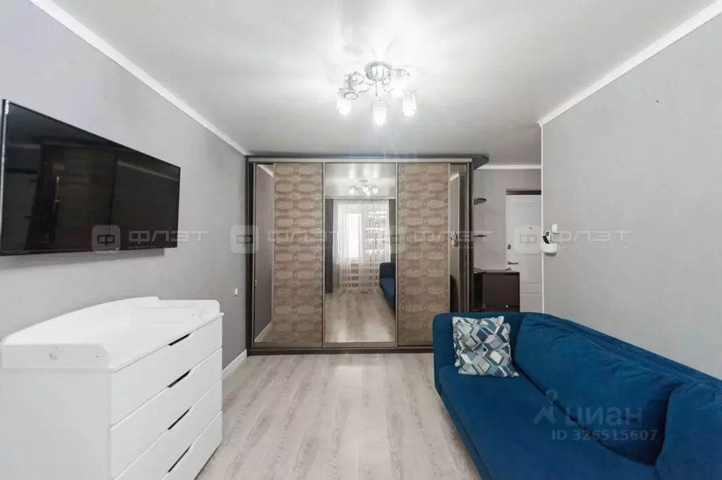 1-к кв. Татарстан, Казань ул. Восстания, 121а (28.6 м) - Фото 2