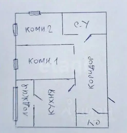 2-к кв. Иркутская область, Иркутск Байкальская ул., 346/11 (63.86 м) - Фото 2