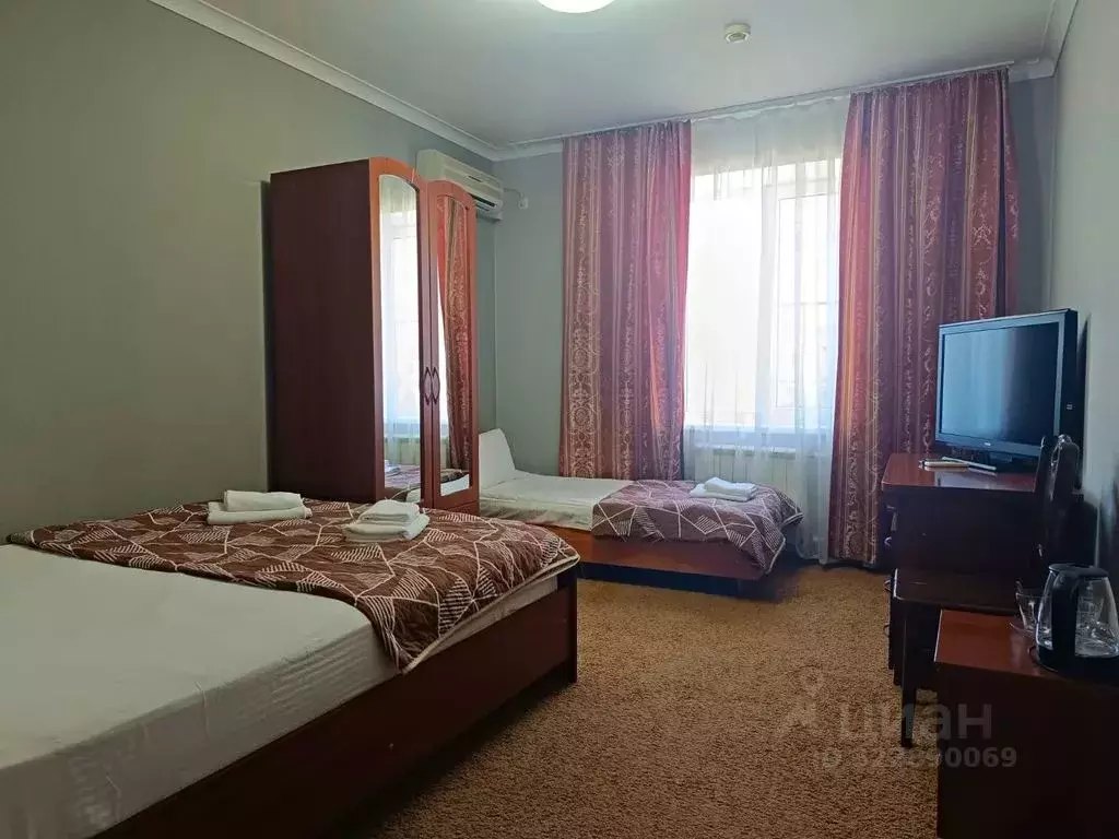 Комната Астраханская область, Астрахань ул. Бориса Алексеева, 28А - Фото 2