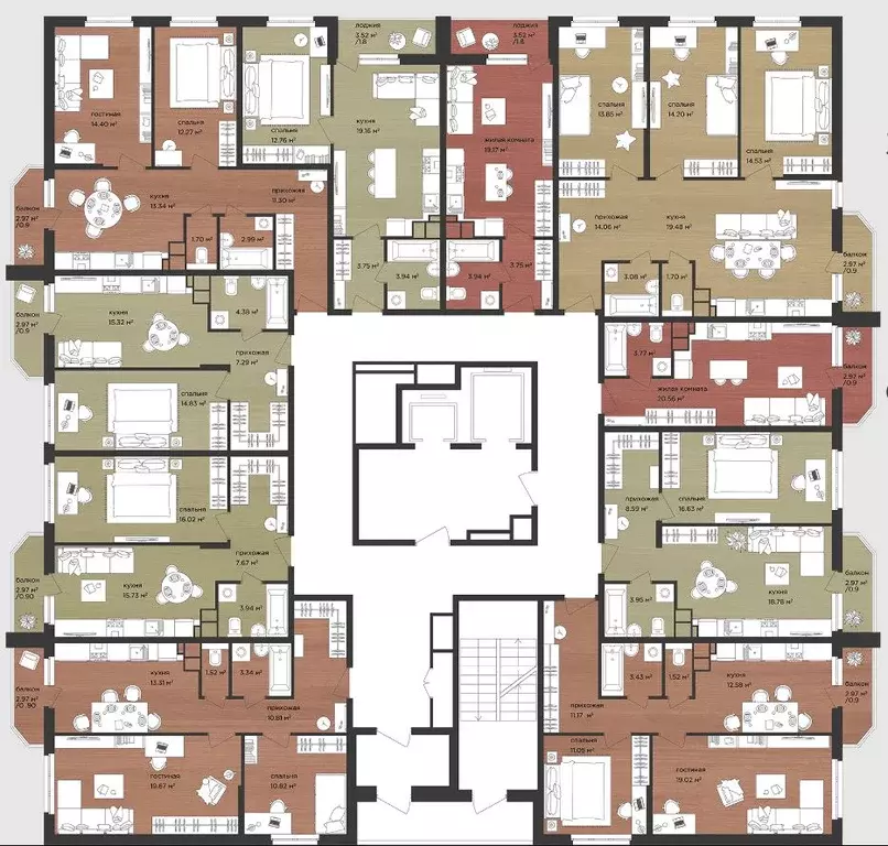 1-к кв. Нижегородская область, Нижний Новгород д. Афонино, ул. ... - Фото 2
