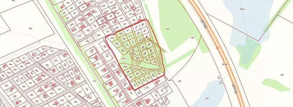 Участок, 6 сот., поселения (ижс) - Фото 1