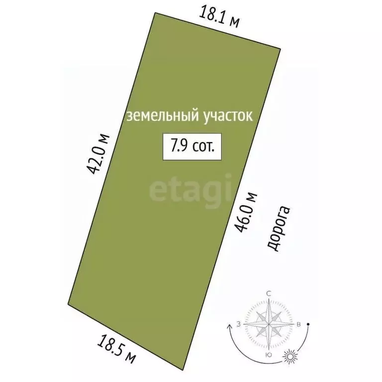 Участок в Тюменская область, Тюменский муниципальный округ, Каменское ... - Фото 2