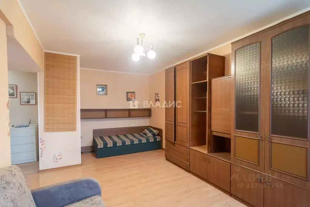 1-к кв. Карелия, Петрозаводск Октябрьский просп., 3 (30.7 м) - Фото 1