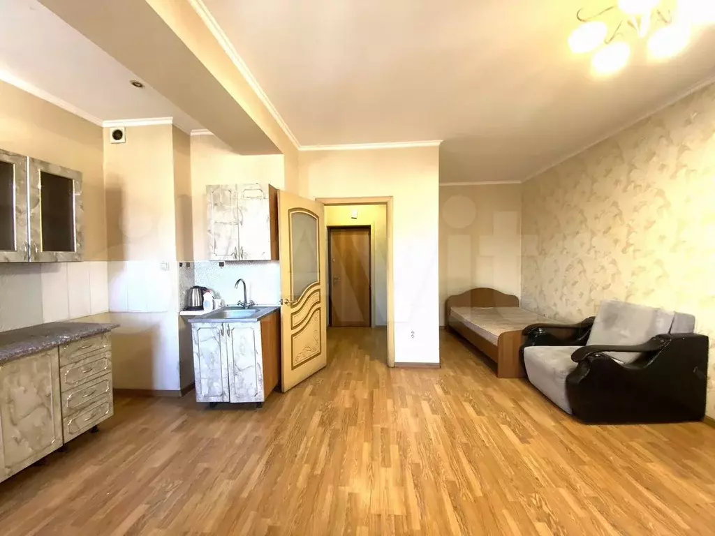 Квартира-студия, 30 м, 6/9 эт. - Фото 1