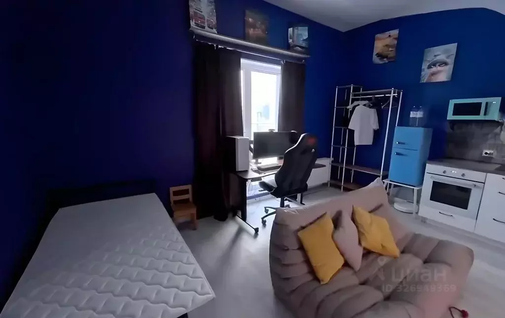 Студия Санкт-Петербург ул. Струве, 10к1 (25.0 м) - Фото 2