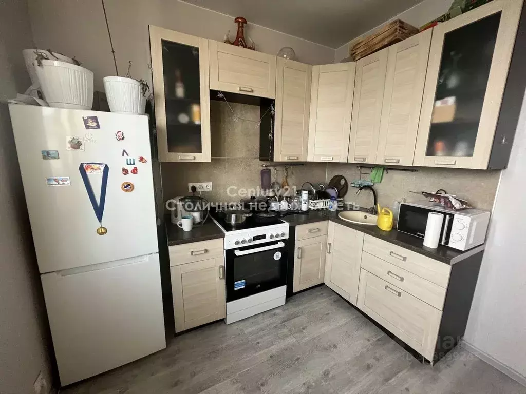 1-к кв. Московская область, Домодедово Южный мкр, ул. Курыжова, 1к1 ... - Фото 2