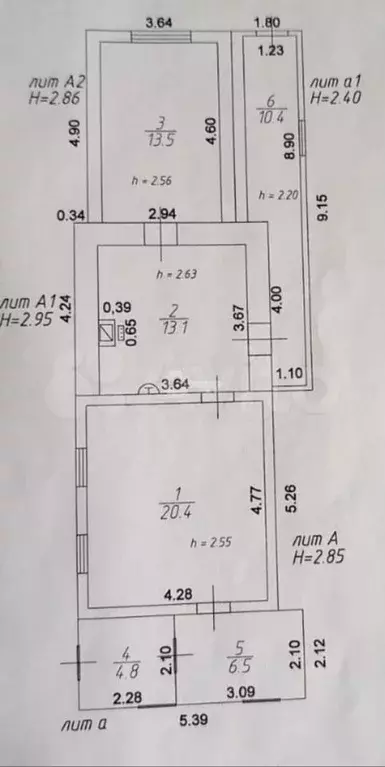 Дом 57,4 м на участке 4,5 сот. - Фото 0