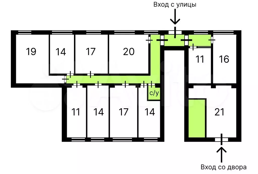 Торговая площадь рядом с Пятёрочкой в Котловке, 20 - Фото 0