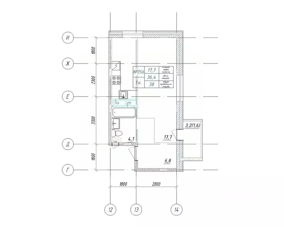 1-к кв. Приморский край, Большой Камень ул. Ленина, 14 (38.0 м) - Фото 1