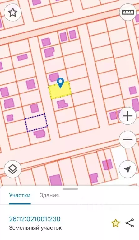 Участок в Ставропольский край, Ставрополь ул. Ивана Выскубенко, 8 (6.4 ... - Фото 1