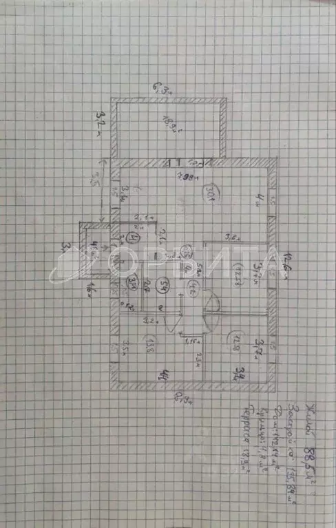 Дом в Тюменская область, Тюменский муниципальный округ, с. Успенка ул. ... - Фото 2