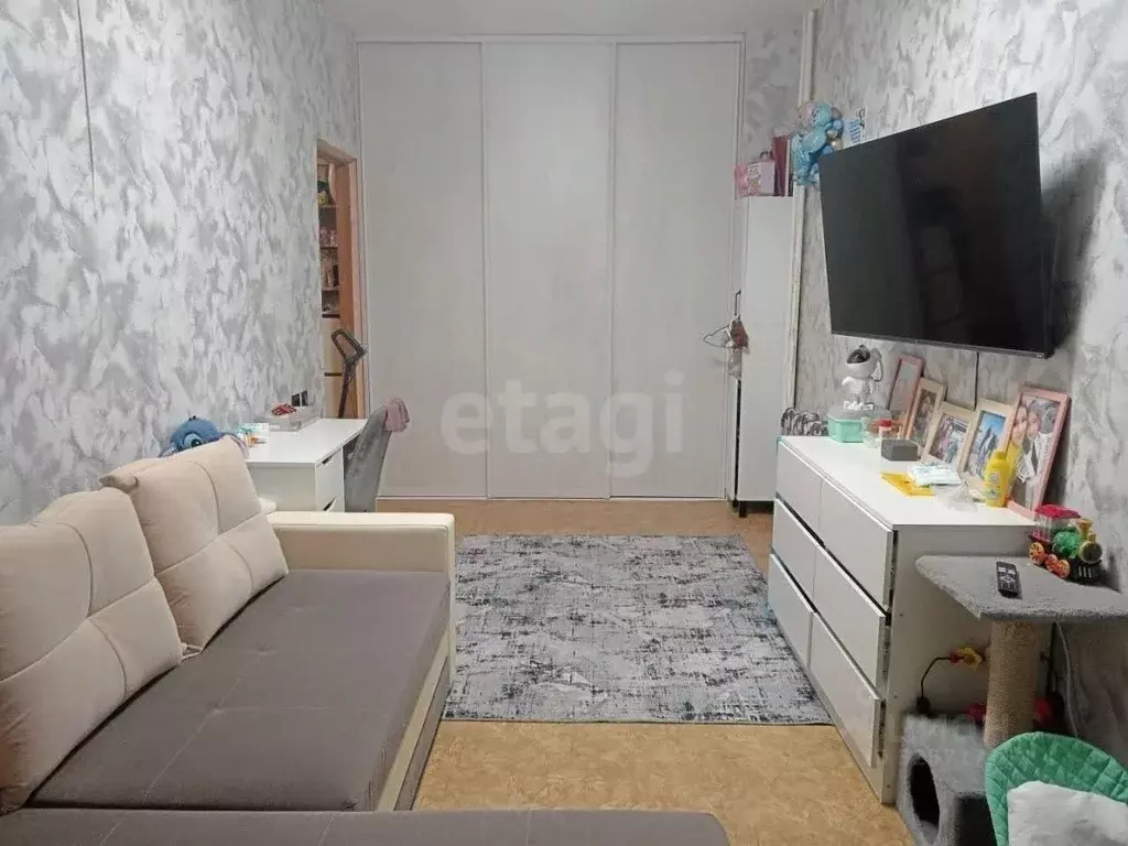 1-к кв. Саха (Якутия), Якутск Загородный кв-л, ул. Бабушкина, 12/3 ... - Фото 1