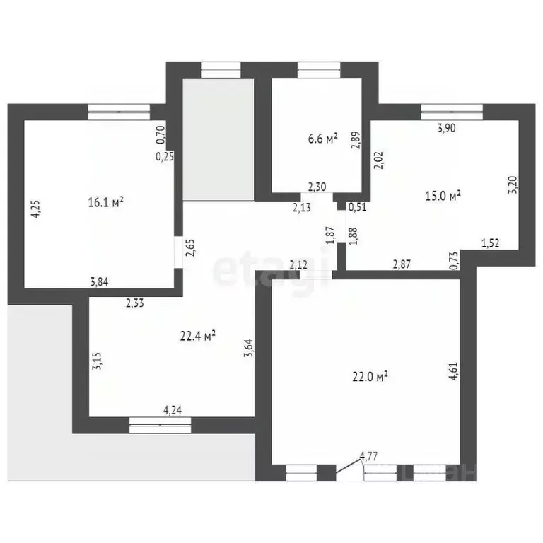 Дом в Брянская область, Брянский район, пос. Мичуринский  (120 м) - Фото 2