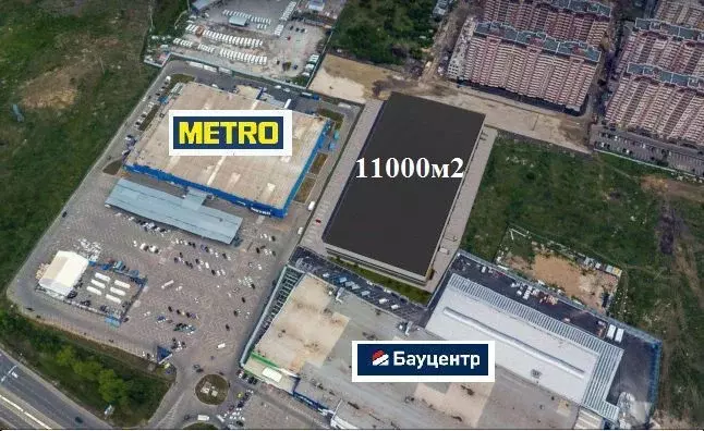 Склад в Краснодарский край, Краснодар Ростовское ш., 26/1А (3600 м) - Фото 1