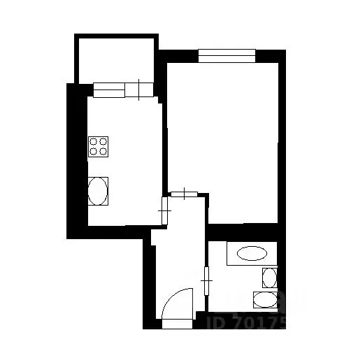 1-к кв. Башкортостан, Уфа ул. Фурманова (36.0 м) - Фото 2