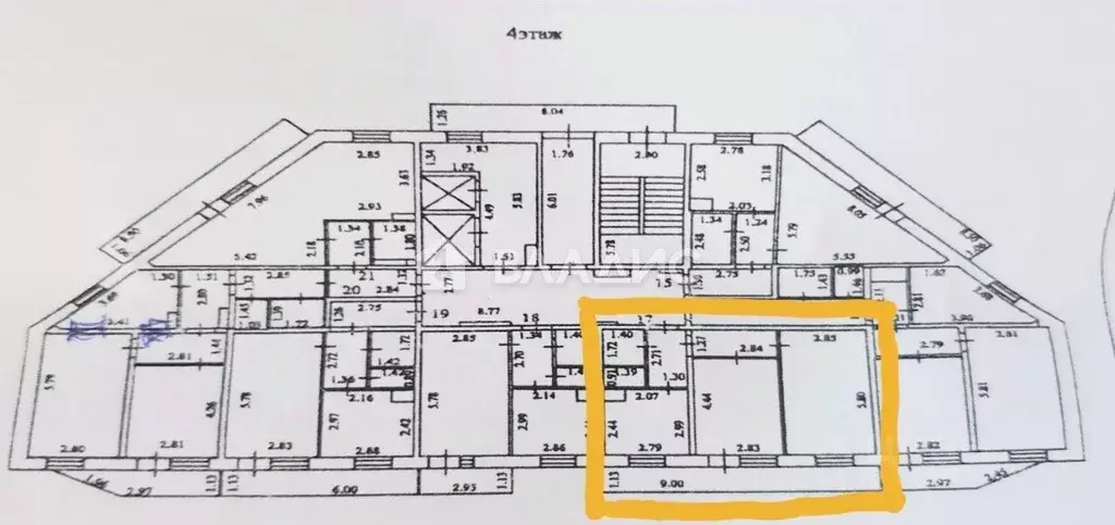 2-к кв. Бурятия, Улан-Удэ ул. Борсоева, 77 (48.0 м) - Фото 1