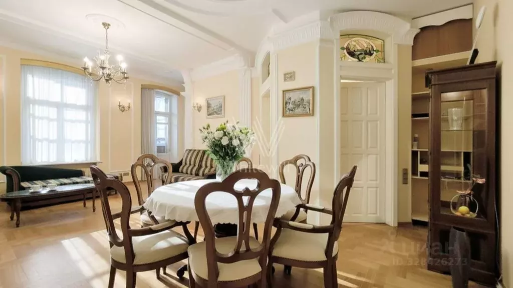 4-к кв. Москва ул. Остоженка, 7С1 (100.0 м) - Фото 2