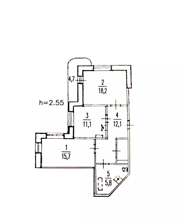 Продаётся 2-к квартира, 65 м - Фото 0