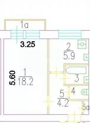 1-к кв. Москва ул. Бориса Галушкина, 10 (32.1 м) - Фото 2