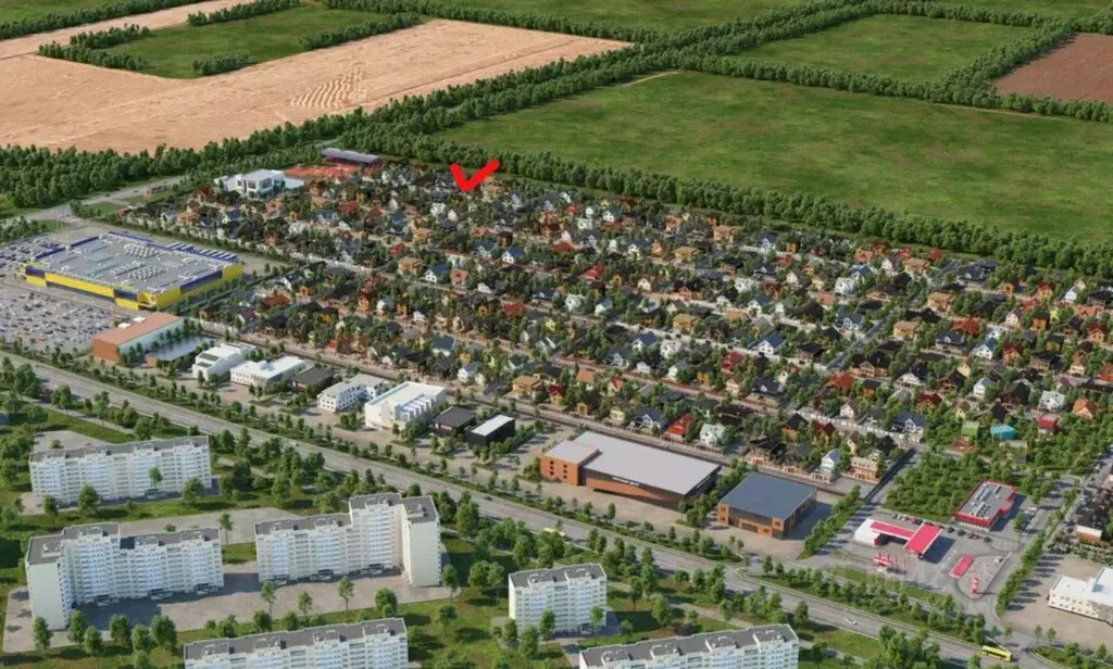 Участок в Краснодарский край, Краснодар ул. Ивана Беличенко, 36 (10.0 ... - Фото 2