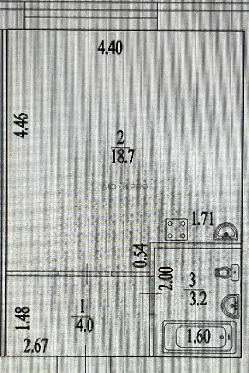 Студия Башкортостан, Уфа Шакша-Южная жилрайон, ул. Сельская, 3 (25.9 ... - Фото 2