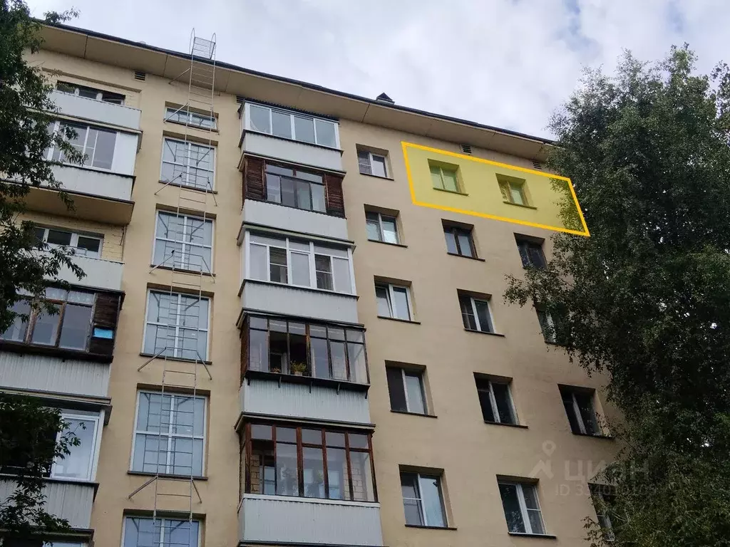 Свободной планировки кв. Москва Никитинская ул., 4 (35.0 м) - Фото 2