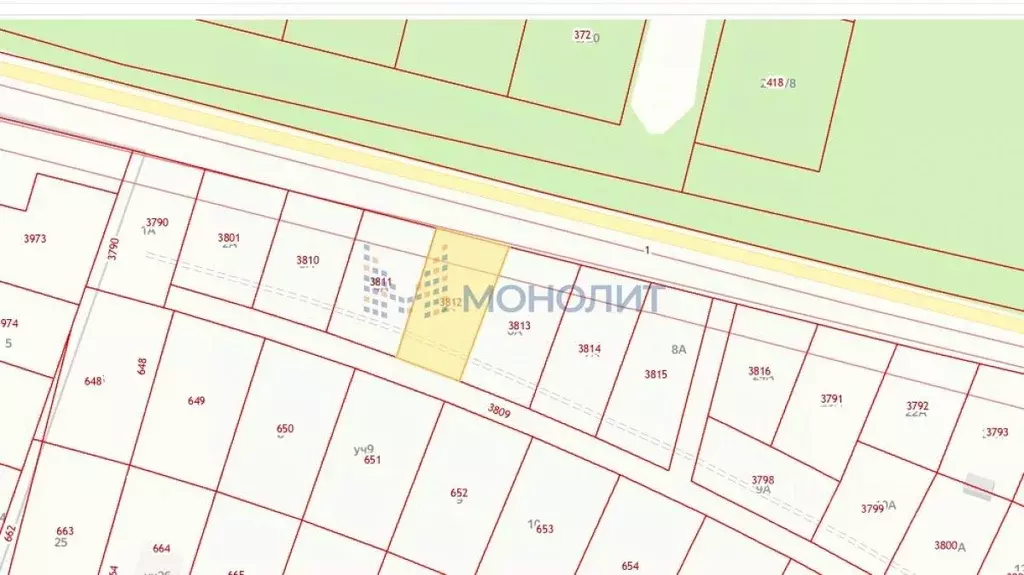 Участок в Нижегородская область, с. Безводное ул. Светлая (10.0 сот.) - Фото 1