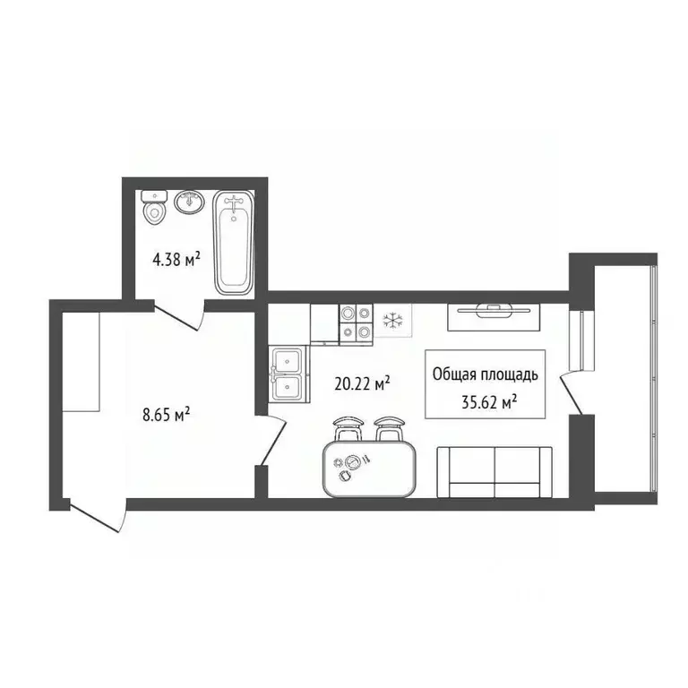 Студия Новосибирская область, Новосибирск ул. Дуси Ковальчук, 378В ... - Фото 2