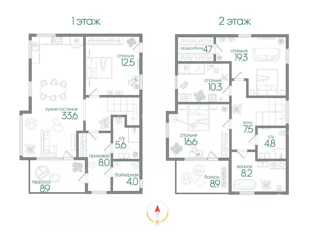 Дом в Ленинградская область, Всеволожское городское поселение, Полянка ... - Фото 2