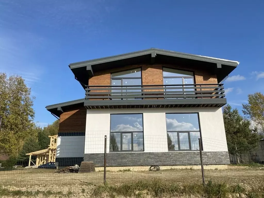 Коттедж в Ленинградская область, Всеволожский район, Лесколовское ... - Фото 1