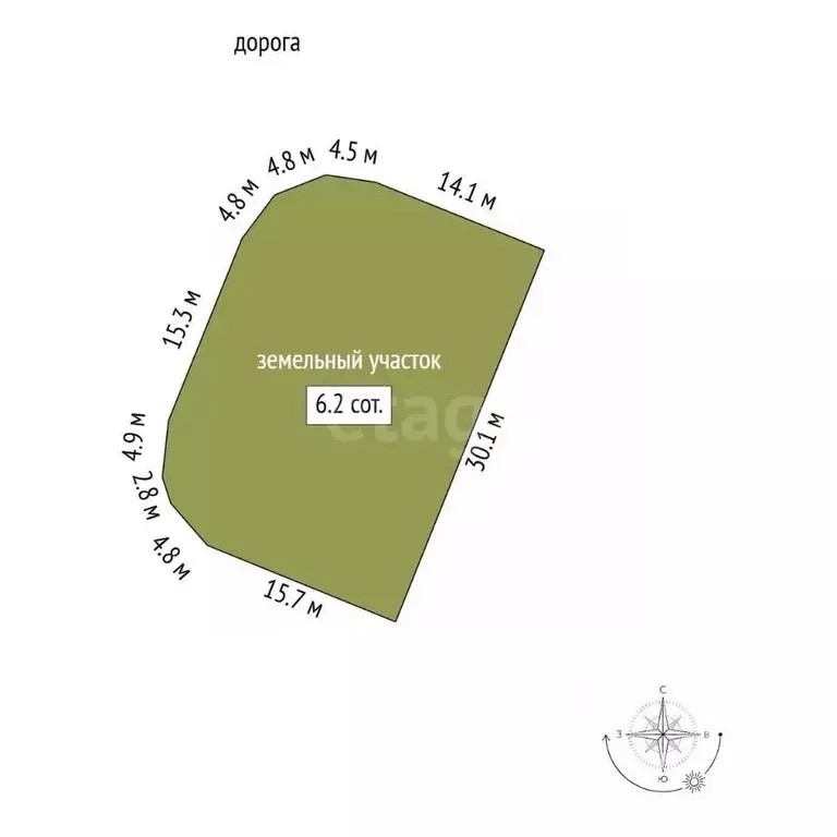 Участок в Крым, Феодосия муниципальный округ, Коктебель пгт ул. ... - Фото 2