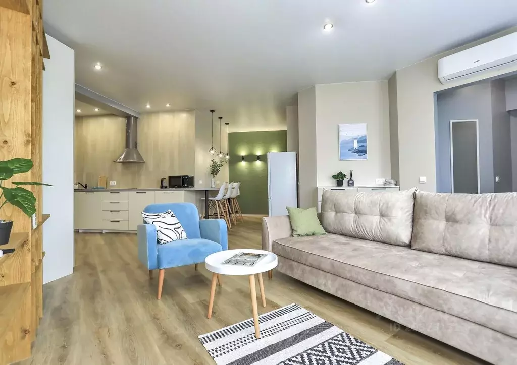 1-к кв. Приморский край, Владивосток ул. Крыгина, 105/1 (50.0 м) - Фото 2