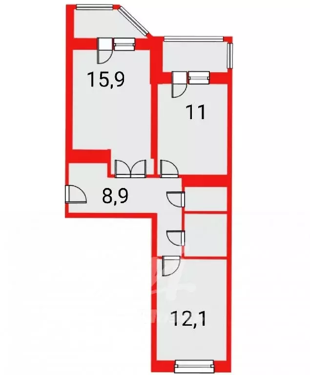 Продается 2-комнатная квартира - Фото 1