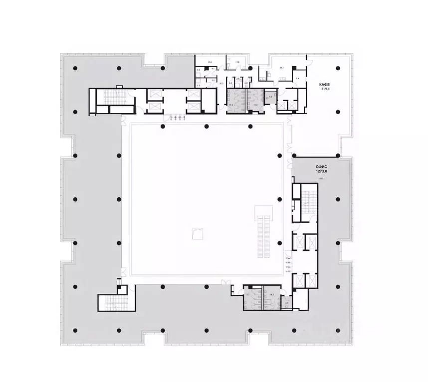 Торговая площадь в Москва 5-я Магистральная ул., 4С9 (1273 м) - Фото 1