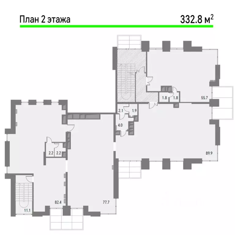 Помещение свободного назначения в Москва ул. Юннатов, 16 (333 м) - Фото 2