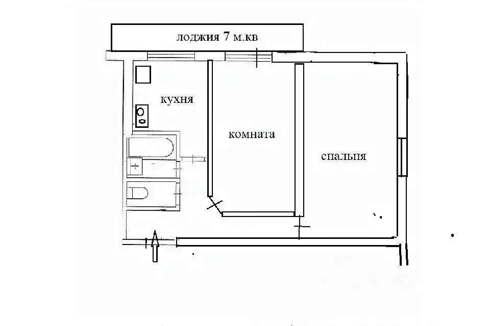 2-к кв. Севастополь ул. Очаковцев, 36 (47.0 м) - Фото 2