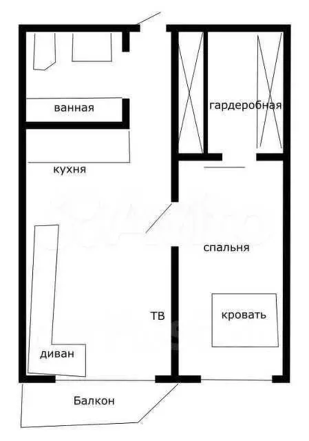 1-к. квартира, 55,1 м, 8/18 эт. - Фото 0