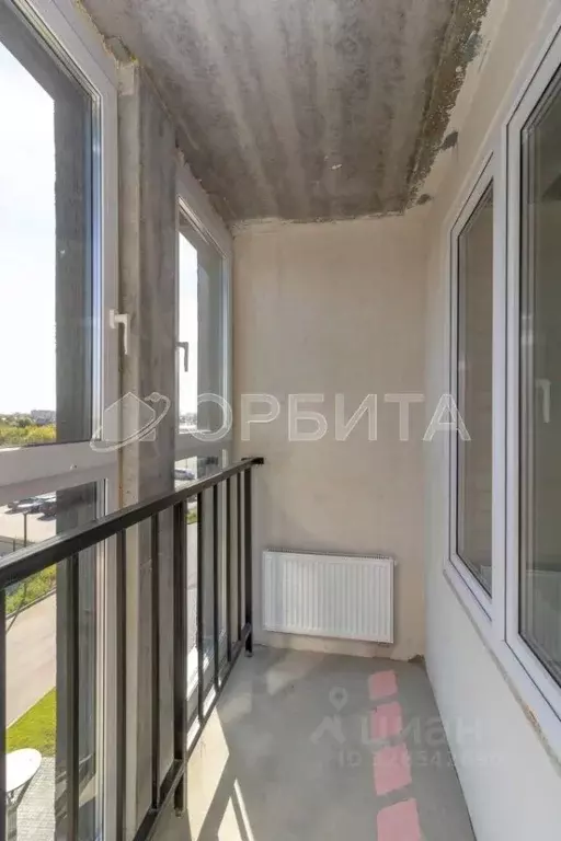 1-к кв. Тюменская область, Тюмень ул. Василия Севергина, 7 (54.6 м) - Фото 2