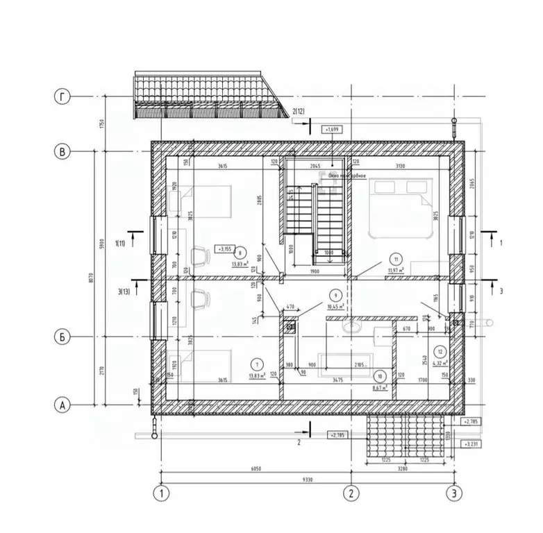 Коттедж в Ленинградская область, Тосненский район, Федоровское ... - Фото 2