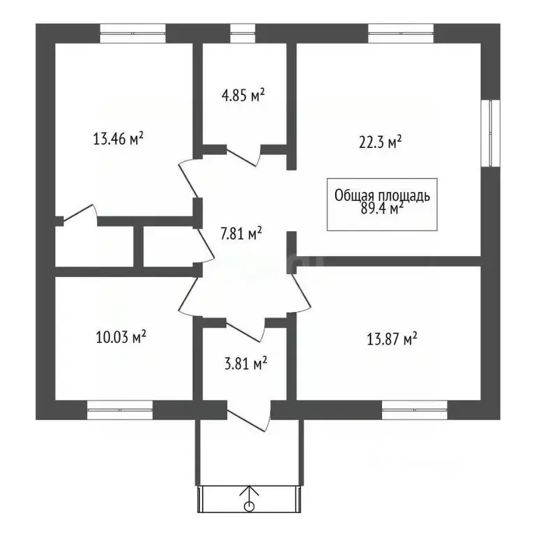 Дом в Новосибирская область, Новосибирский район, Криводановский ... - Фото 2