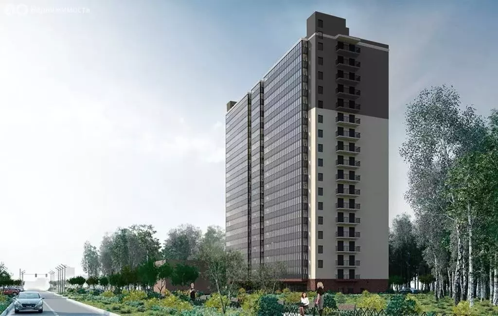 Квартира-студия: Санкт-Петербург, улица Крыленко, 36к2 (26.5 м) - Фото 1
