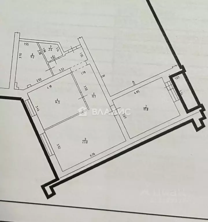 2-к кв. Смоленская область, Смоленск ул. Гарабурды, 15в (78.8 м) - Фото 2