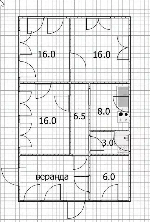 Дом в Башкортостан, с. Ермекеево ул. Тукая, 19 (80 м) - Фото 2