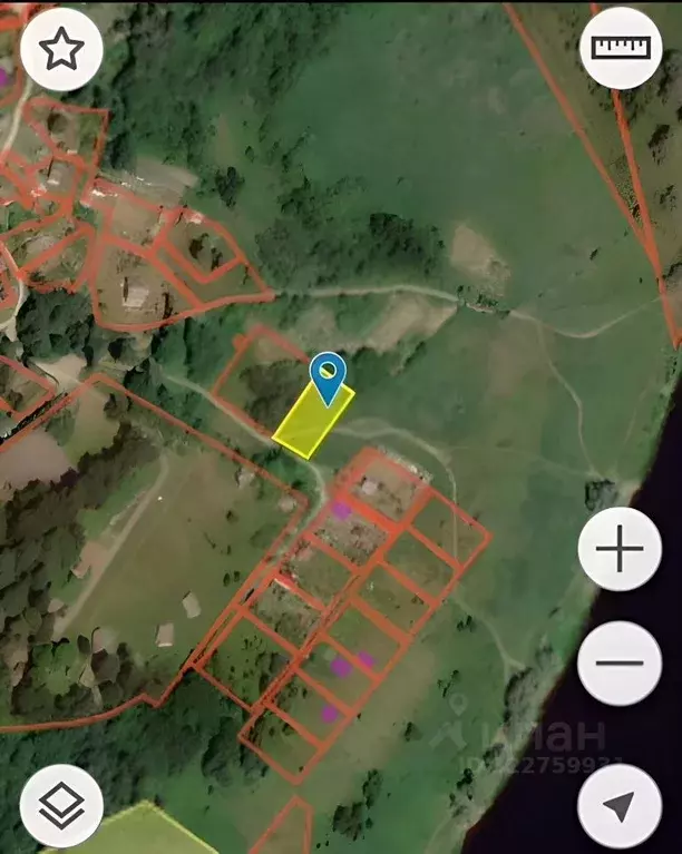 Участок в Новгородская область, Солецкий муниципальный округ, д. ... - Фото 1