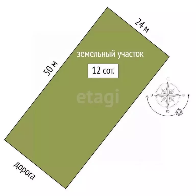 Участок в Крым, Ленинский район, Семисотское с/пос, с. Соляное ул. ... - Фото 2