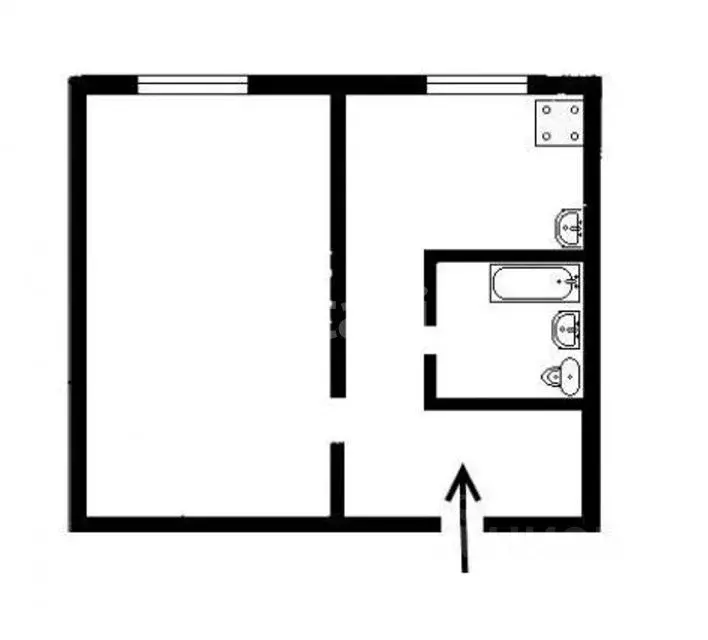 1-к кв. Алтайский край, Барнаул ул. Островского, 34/202 (32.5 м) - Фото 2