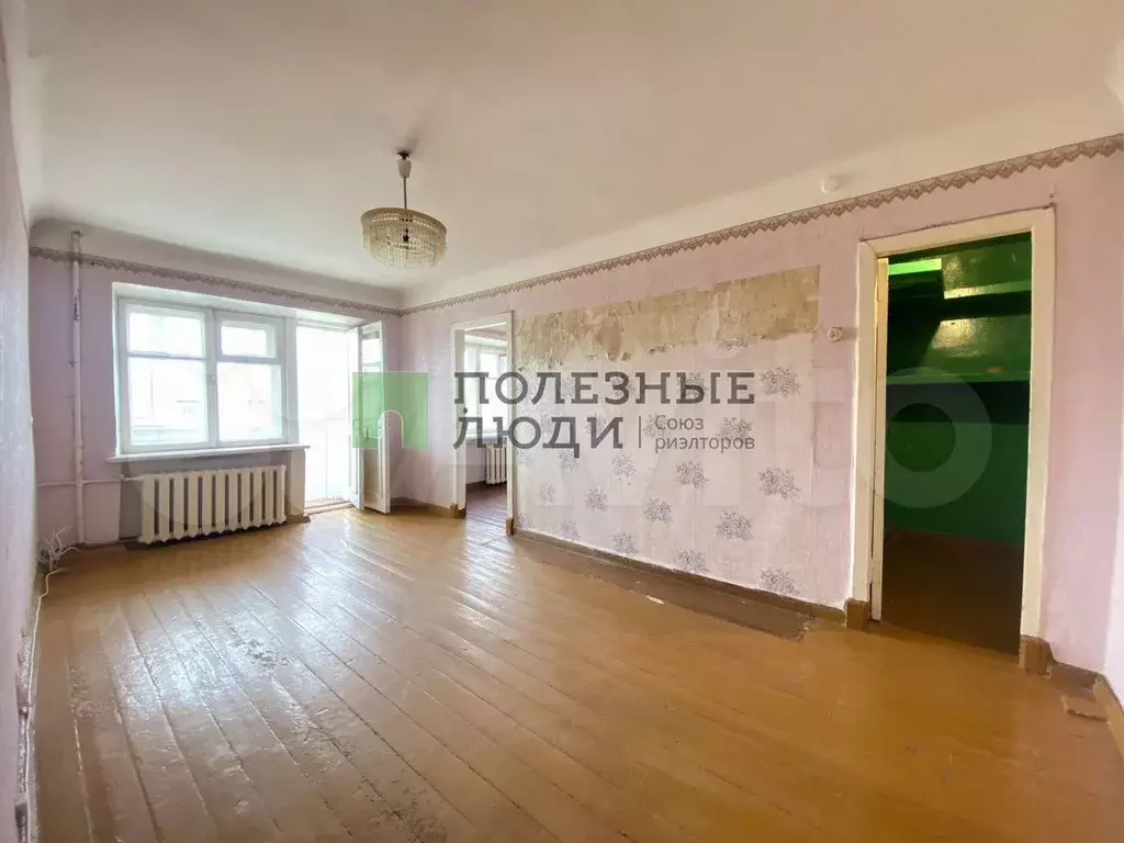 2-к. квартира, 43,6 м, 4/4 эт. - Фото 1