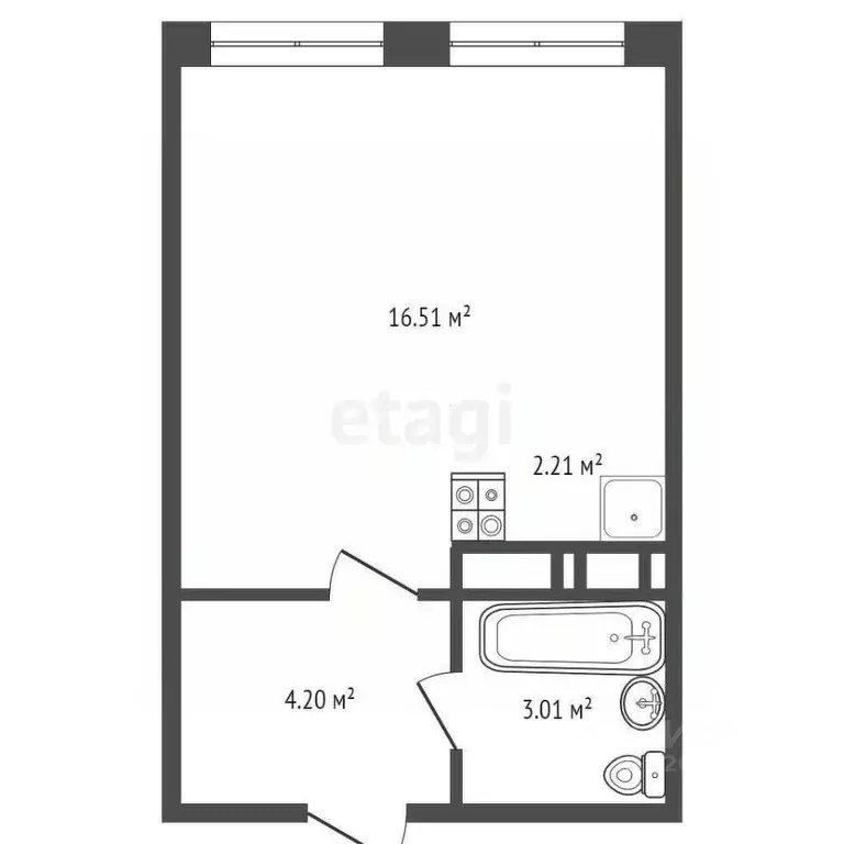 Студия Московская область, Красногорск городской округ, д. Глухово ул. ... - Фото 2